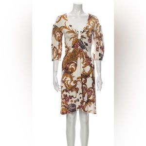 Beautiful printed knee length dress